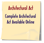 Architectural Act